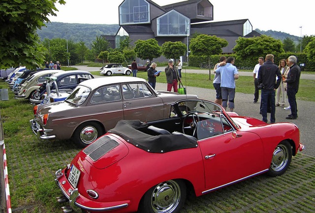 Spektakulres Design gab es am Samstag... Fahrzeuge des Herstellers VW trafen.   | Foto: Senf