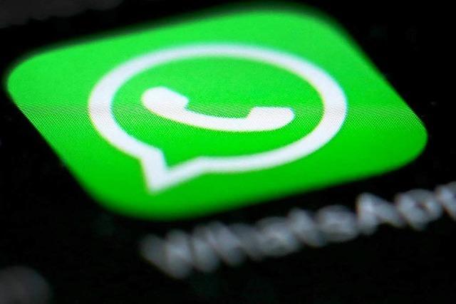 Minister erwägen für Kontrollen Zugriff auf Whatsapp