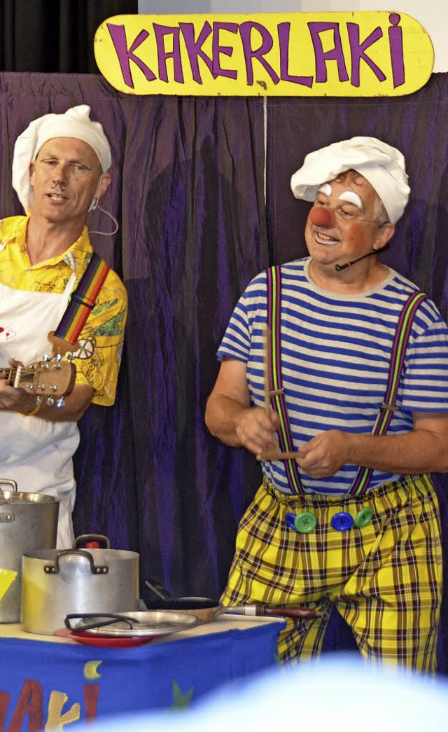 Die Kakerlaki-Clowns sind am Freitag, ...ren ein besonderes Jubilumsprogramm.   | Foto: jul