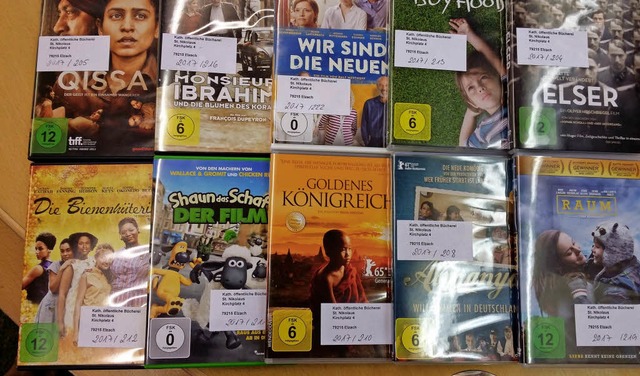 Ausgesuchte Kinohits auf DVD - jetzt zur kostenlosen Ausleihe.   | Foto: Meier