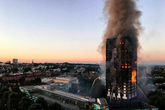 Tote, Verletzte, Vermisste: Feuerdrama in Londoner Hochhaus