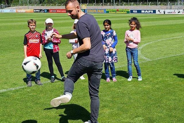 Zisch-Aktionstag in der Freiburger Fuballschule