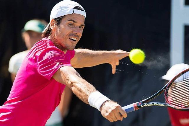 Tennis-Oldie Haas verdirbt Federer Comeback in Stuttgart