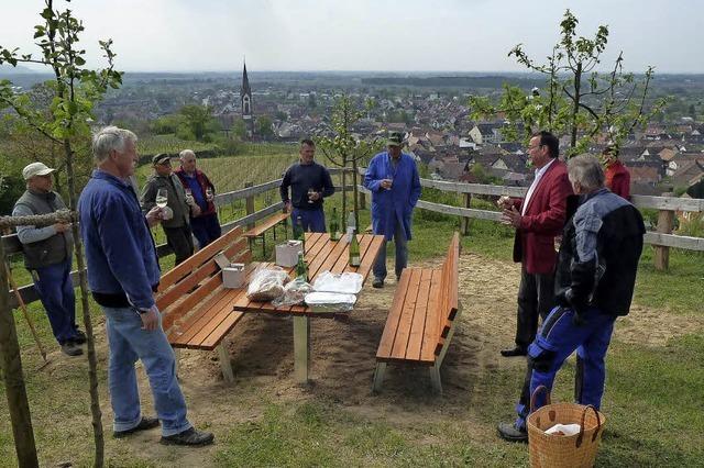 Neuer Grillplatz in Ihringen