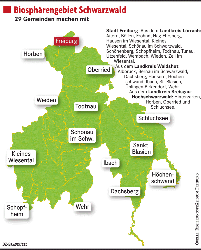Schwarzwald ist Biosphäre: Welche Gemeinden machen mit? - Südwest