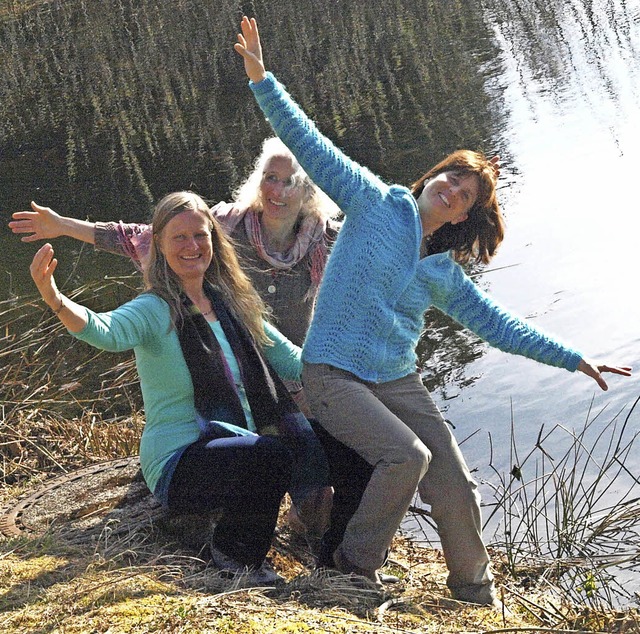 Dem Wasser die gebhrende Wertschtzun...Neumeister und Christine Freitag ein.   | Foto: Karin Steinebrunner