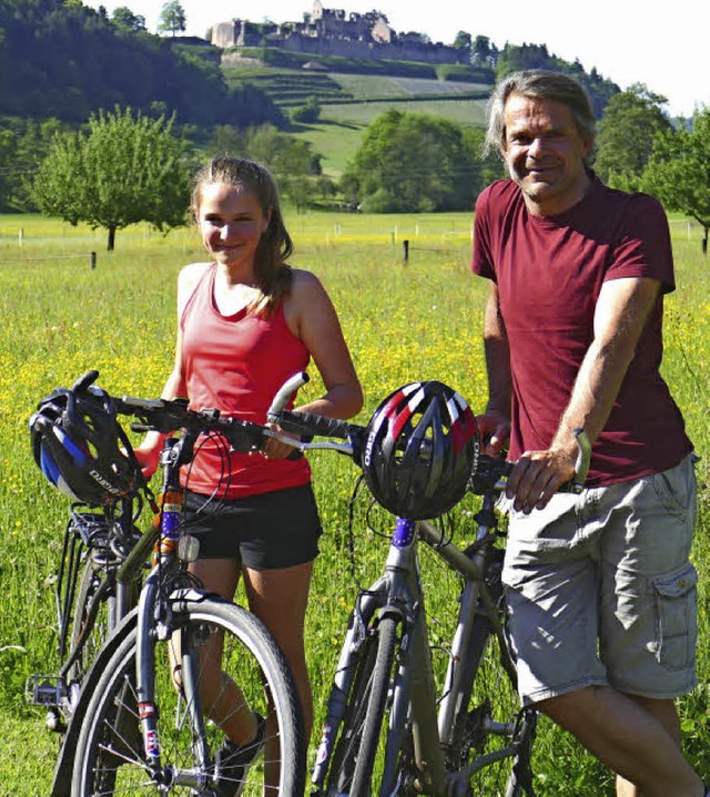 Radtour ans Nordkap: Iris und Alfred Globisch  | Foto: Lena Maria Jrger