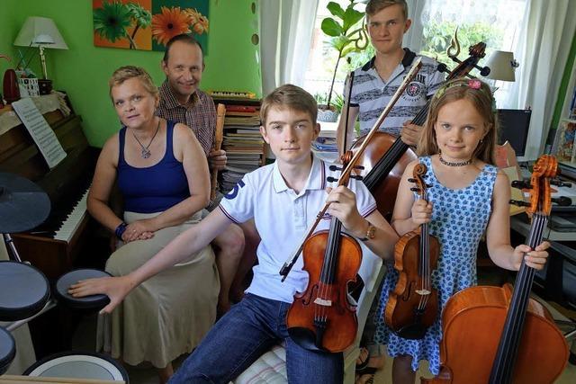 Klassik-Quintett: Zu Gast bei Familie Vogel in Rheinfelden
