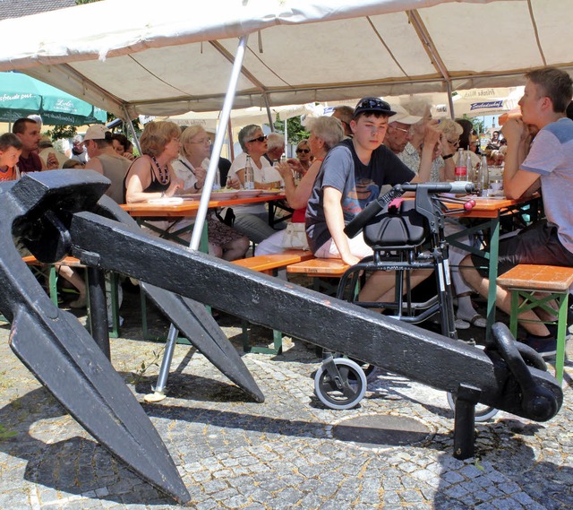 Seit elf Jahren ist das Brunnenfest fe...rankert im Kleinkemser Jahreskalender.  | Foto: Reinhard Cremer