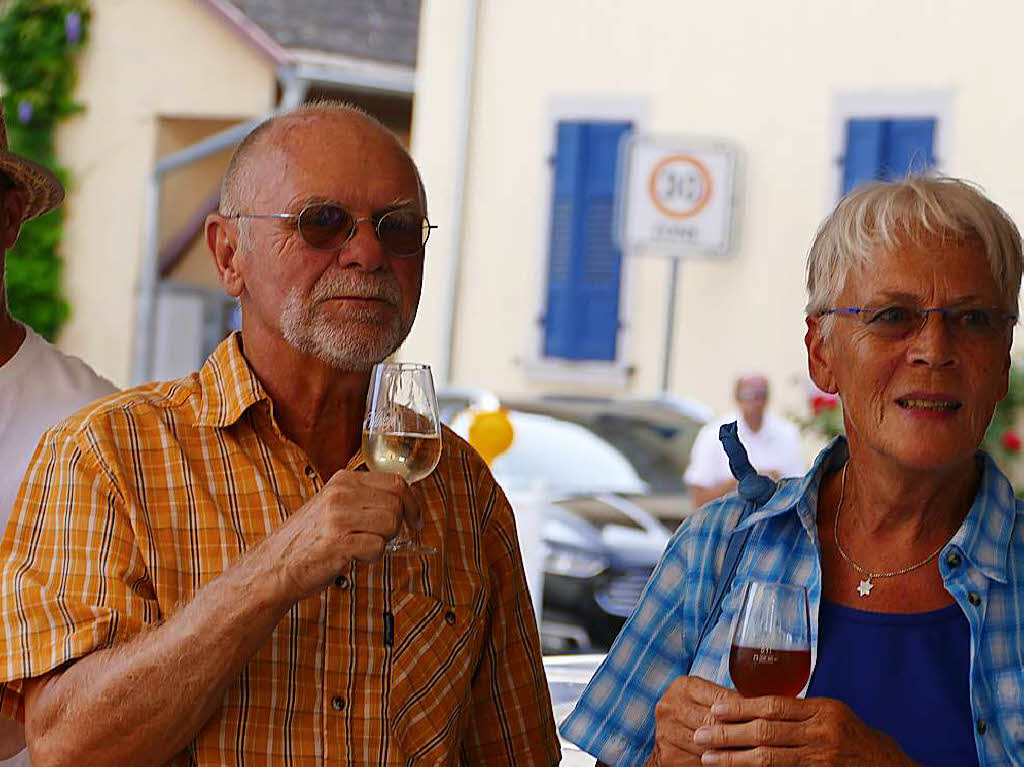 Impressionen von der Erffnung der 41. Ihringer Weintage