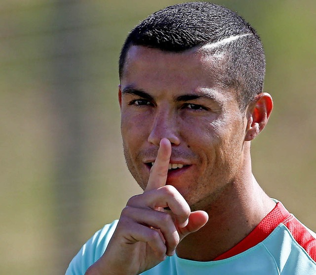 Schweigt lieber: Ronaldo   | Foto: dpa