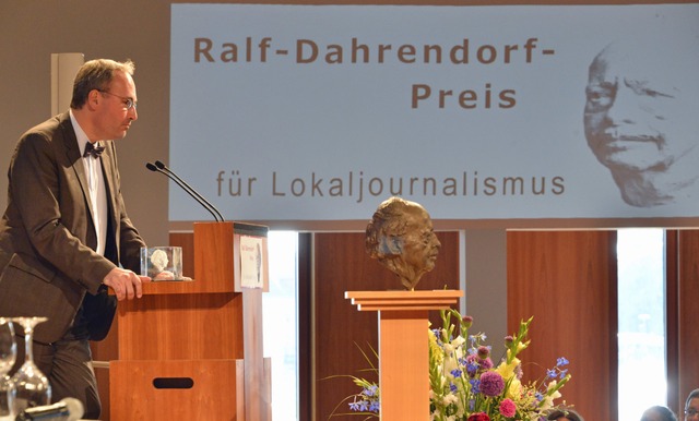 Dahrendorf-Preistrger 2017: Marc Rath.  | Foto: Michael Bamberger