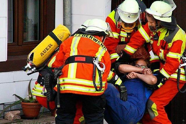 Fotos: Raumschaftsbung der Feuerwehren in Rickenbach