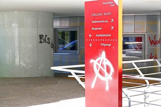 10.000 Euro Schaden durch Graffitis in Rheinfelden