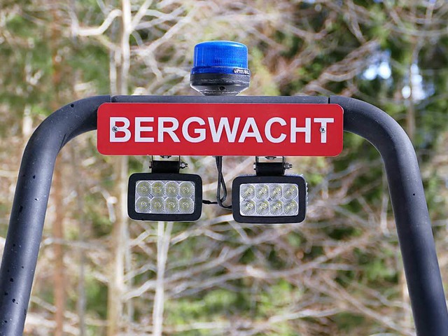 Die Bergwacht hatte 2016 rund 1300 Einstze.  | Foto: Sebastian Wolfrum