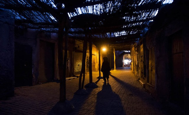 Hier werden dunkle Geschfte gemacht: Medina von Marrakesch   | Foto: afp