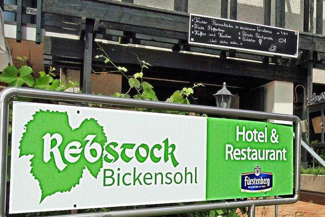 Bickensohl hat wieder ein Gasthaus: Rebstock wiedereröffnet