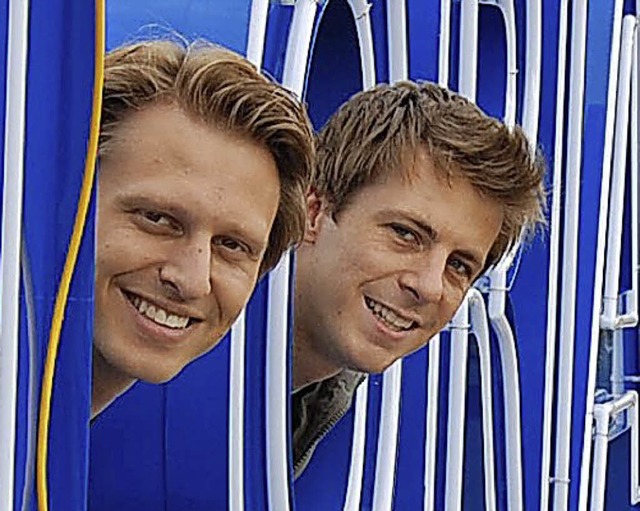 Alexander Dieterle (links) und Jochen Frank Schmidt  | Foto: Privat