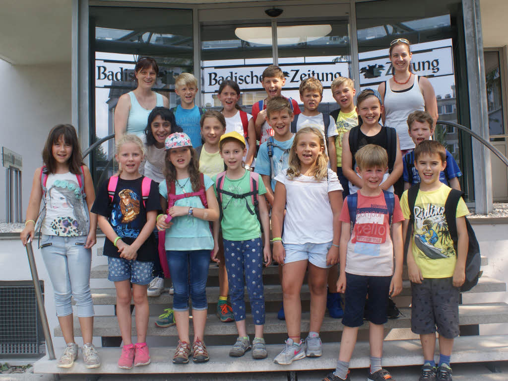Klasse 1-4 c/d der Silberbergschule aus Bahlingen Klasse 1-4 c/d der Silberbergschule aus Bahlingen