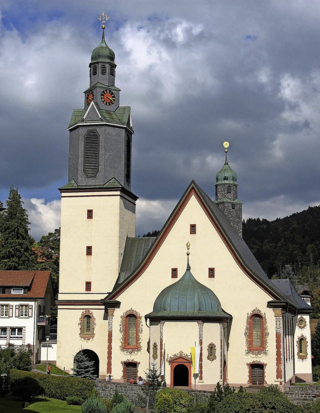 Die Wallfahrtskirche steht im Mittelpu...0-jhrigen Ortsjubilum von Todtmoos.   | Foto: Andreas Bhm