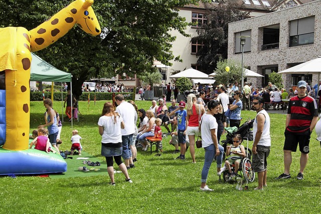 Viel los war beim Sommerfest 2016   | Foto: Andreas Grff