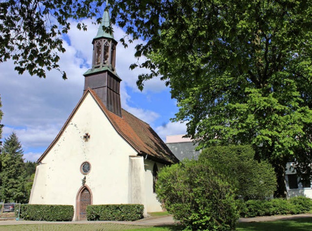 Malerisch, inmitten des Parkgelndes, ...eutigen Studienkollegs St. Sebastian.   | Foto: Erich Krieger