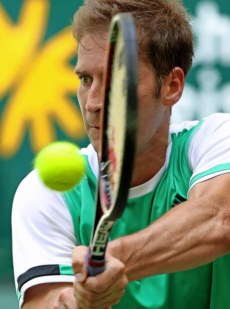 Auf dem Rasen blüht Florian Mayer auf Tennis Badische Zeitung