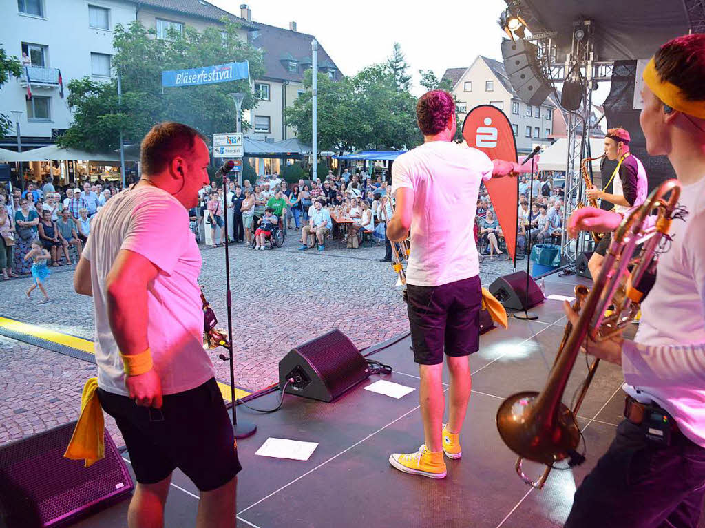 Beim Blserfestival 2017