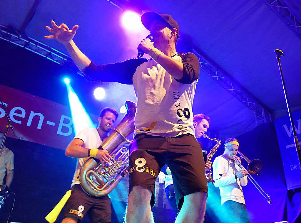 Beim Blserfestival 2017