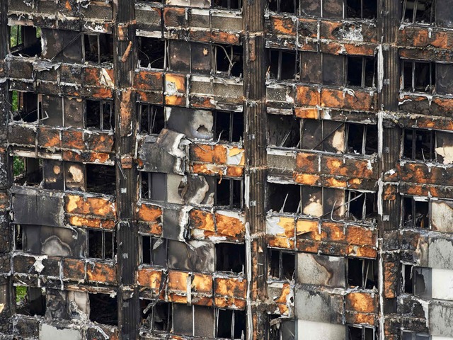 Nach dem Brand des Grenfell Towers ist die Ursache gefunden worden.  | Foto: AFP