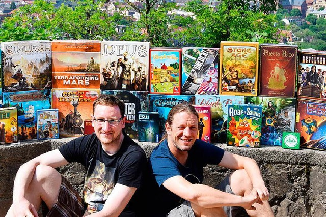 Florian Hgner und Thomas Krohn erffnen ein Spielecaf im Sthlinger.  | Foto: privat