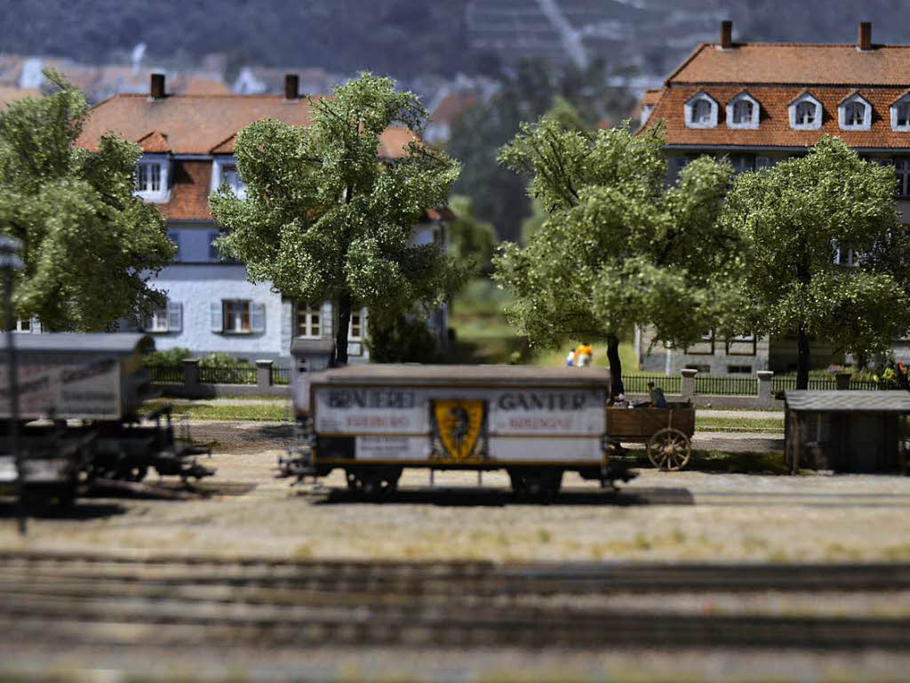 Dieter Bertelsmanns Modellbahn fhrt von Freiburg nach Neustadt und von dort weiter ber Lenzkirch nach Bonndorf. Das Modell ist eine historisch exakte Nachbildung von Teilen der Hllental-Bahnstrecke in den frhen 1930er Jahren.