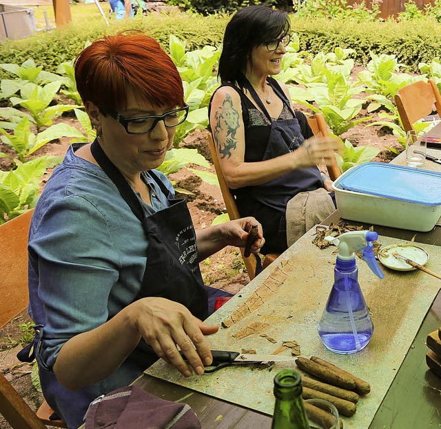 Zigarren in Handarbeit. Beim Museumsfest wird&#8217;s gezeigt.  | Foto: DEC