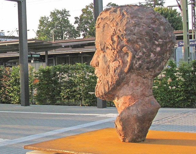 Donaueschingen wrdigte den berhmten Pfohrener mit einem Denkmal.    | Foto: Zimmermann