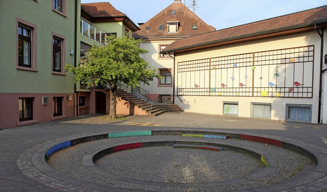 Der Pausenhof der Grundschule in Neuershausen   | Foto: Mario Schneberg