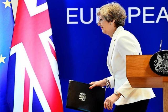 Theresa May blitzt beim EU-Gipfel ab