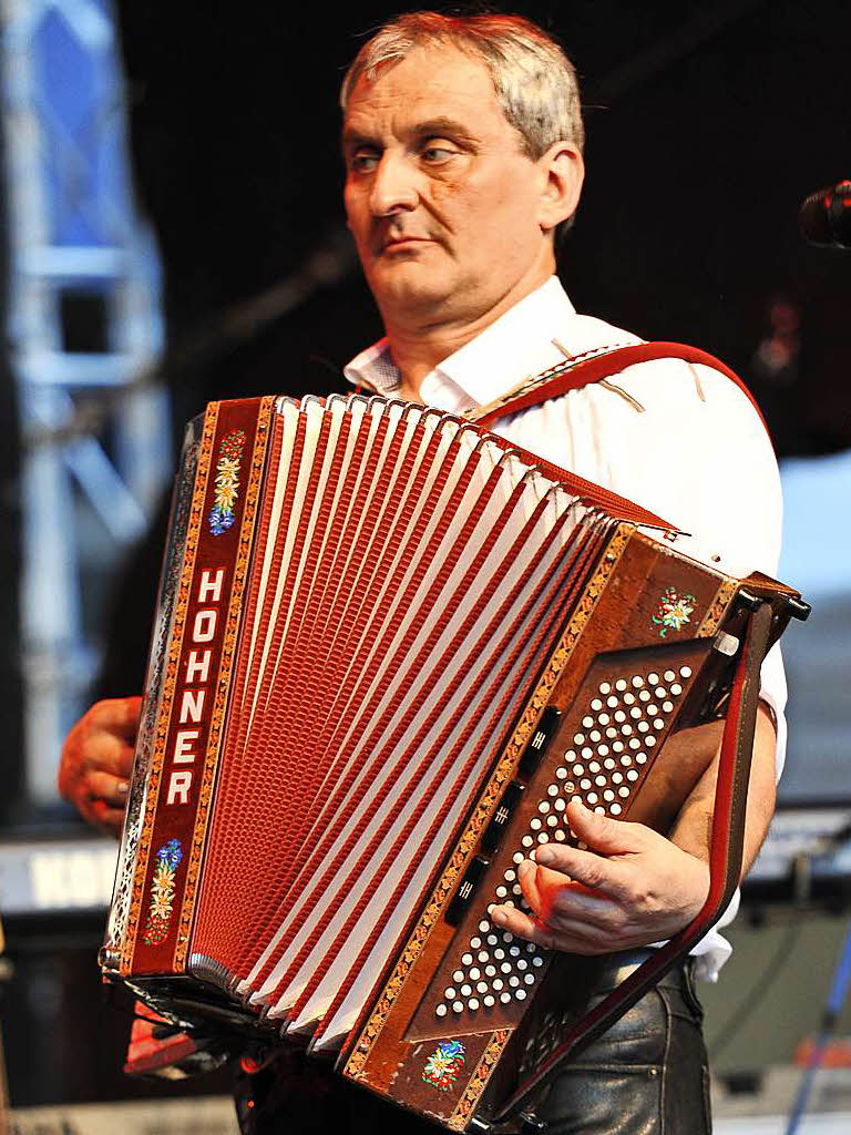 Besser geht’s nicht: Alle, die auf Stimmungsmusik stehen, kamen bei perfektem Open-Air-Wetter am Samstag auf dem Lammplatz in Bad Krozingen beim Event mit dem Original Schwarzwald-Quintetts voll auf ihre Kosten.