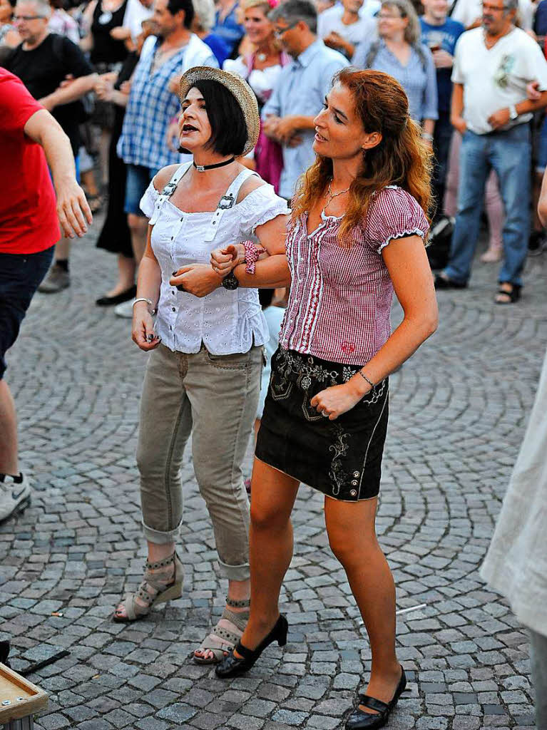 Alpenrock-Nacht des Gewerbeverbandes Bad Krozingen auf dem Lammplatz