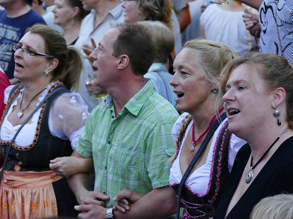 Alpenrock-Nacht des Gewerbeverbandes Bad Krozingen auf dem Lammplatz