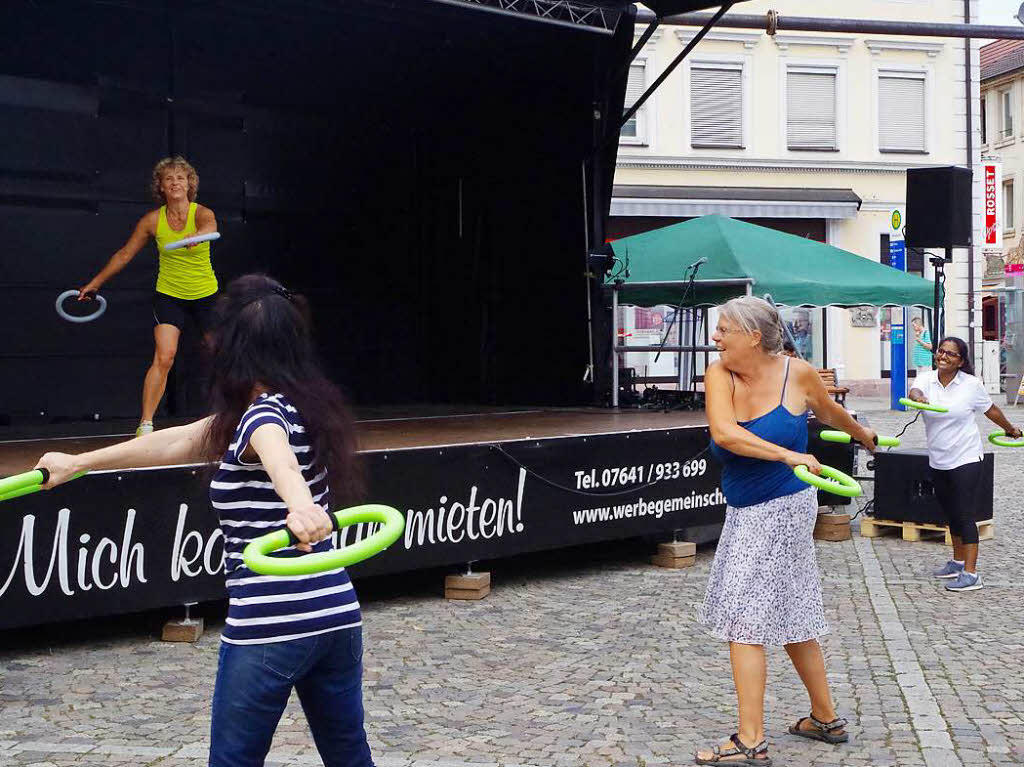 Viele Besucher nutzten die Gelegenheit zum Mitmachen. Viele Besucher nutzten die Gelegenheit zum Mitmachen.