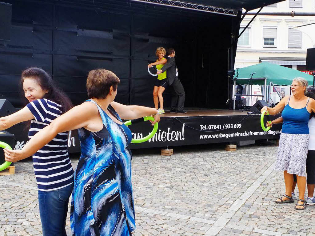 Viele Besucher nutzten die Gelegenheit zum Mitmachen. Viele Besucher nutzten die Gelegenheit zum Mitmachen.