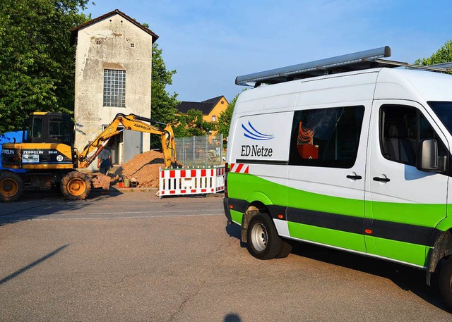 Die ED Netze war am Wochenende hufig ...s &#8211; hier die Station Freudenberg  | Foto: ED Netze