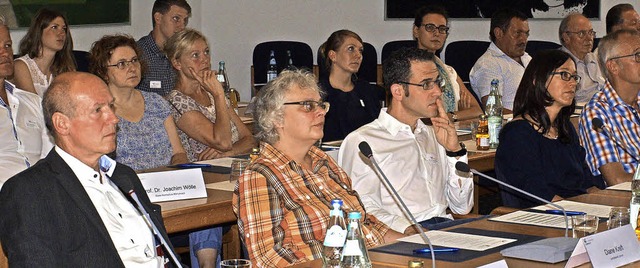 Teilnehmer und Teilnehmerinnen der Gesundheitskonferenz   | Foto: Schleer