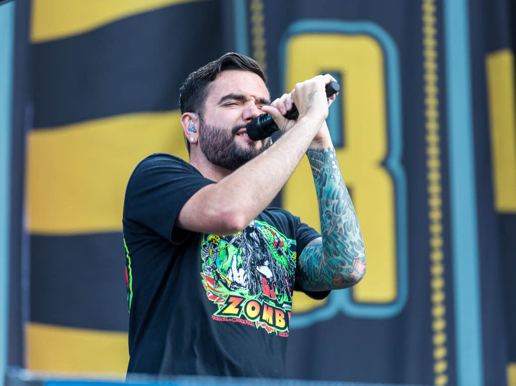 A Day to Remember auf der Green Stage
