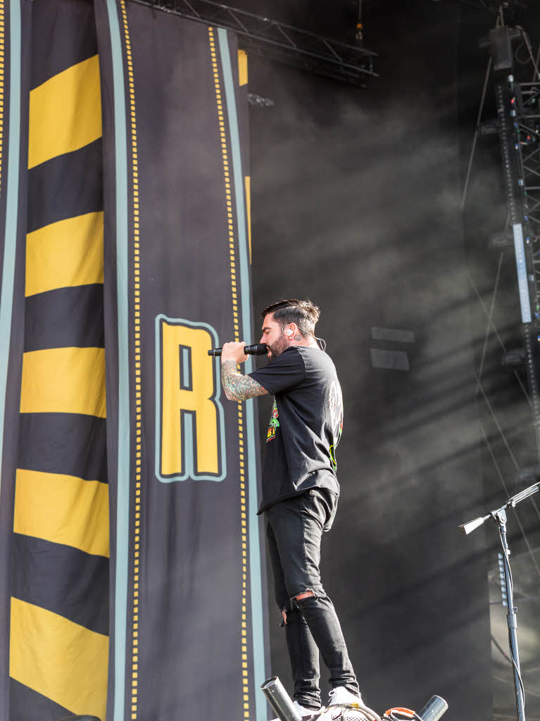 A Day to Remember auf der Green Stage