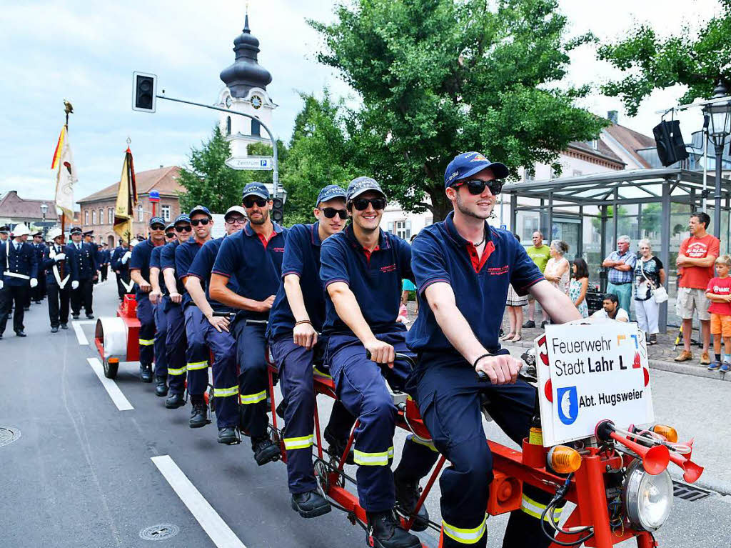 Die Feuerwehr Friesenheim feiert Geburtstag.