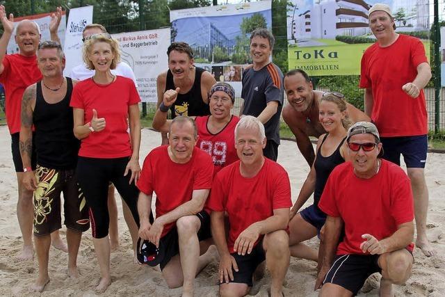 Sportliches Highlight im Sand und groes Programm fr die Kleinen