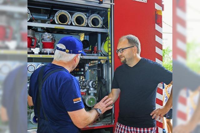 Erfolgreiche Werbeaktion: zwei Neue fr die Feuerwehr