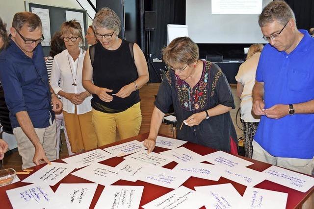 Erste Projekte werden im Zukunftsforum Lrrach konkret