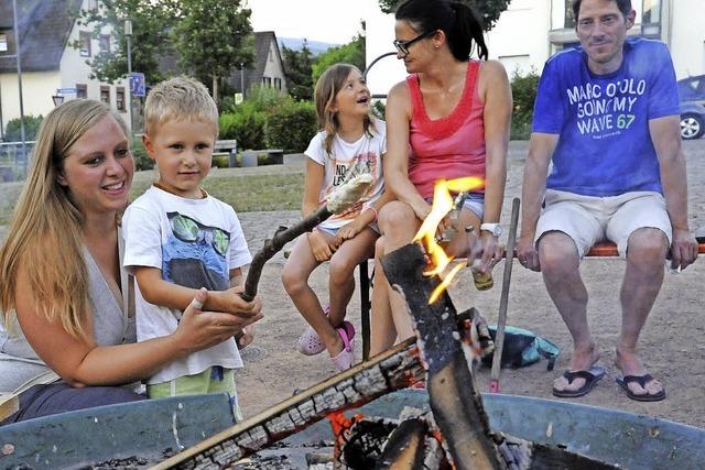 Stockbrot zur Sonnenwende